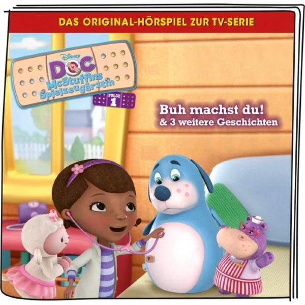 Tonies Disney Doc McStuffins - Buh Machst Du! & 3 Weitere Geschichten, Spielfigur – Bild 3