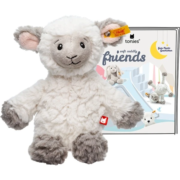 Tonies Steiff Soft Cuddly Friends Mit Hörspiel - Lita Lamm, Kuscheltier 3 Tonies Steiff Soft Cuddly Friends Mit Hörspiel - Lita Lamm, Kuscheltier