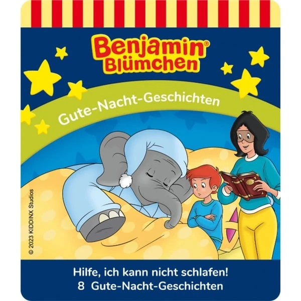 Tonies Benjamin Blümchen - Gute-Nacht-Geschichten Plüsch, Spielfigur (Hörspiel) 9 Tonies Benjamin Blümchen - Gute-Nacht-Geschichten Plüsch, Spielfigur (Hörspiel) – Bild 7