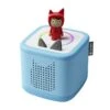 Tonies Toniebox 2 Himmelblau Starter Set Kreativ-Tonie Rot, Lautsprecher