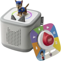 Tonies Toniebox 2 Mondgrau Play Set Paw Patrol Chase, Lautsprecher