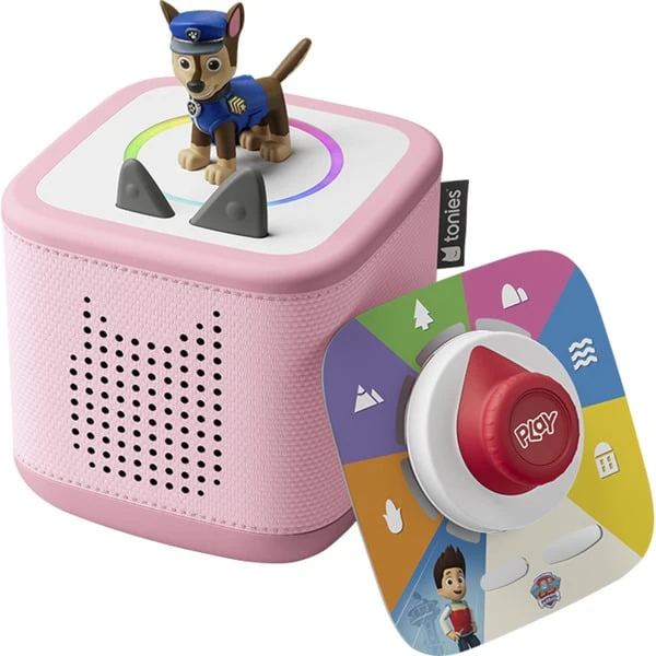 Tonies Toniebox 2 Rosa Play Set Paw Patrol Chase, Lautsprecher 3 Tonies Toniebox 2 Rosa Play Set Paw Patrol Chase, Lautsprecher