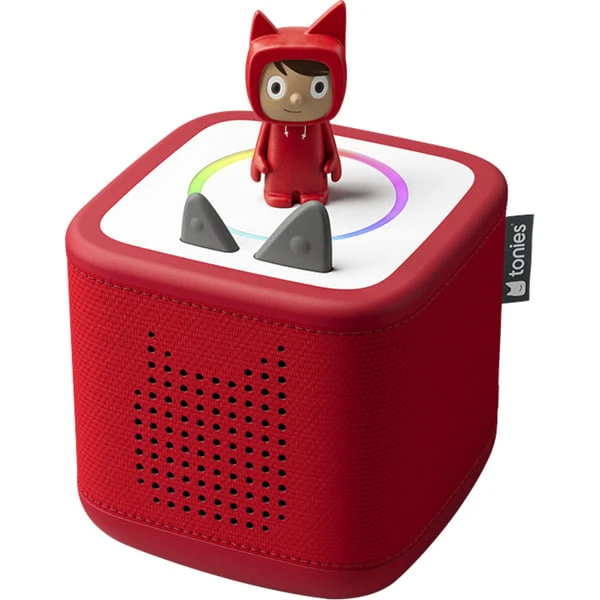 Tonies Toniebox 2 Rot Starter Set Kreativ-Tonie Rot, Lautsprecher 3 Tonies Toniebox 2 Rot Starter Set Kreativ-Tonie Rot, Lautsprecher