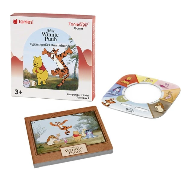Tonies Tonieplay Game M - Disney Winnie Puuh: Tiggers Großes Durcheinander, Geschicklichkeitsspiel 3 Tonies Tonieplay Game M - Disney Winnie Puuh: Tiggers Großes Durcheinander, Geschicklichkeitsspiel