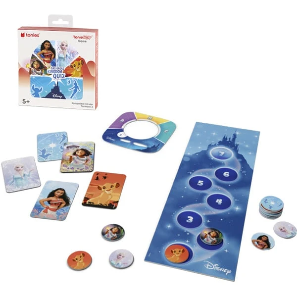 Tonies Tonieplay Game M - Disney: Das Große Kingdom-Quiz, Geschicklichkeitsspiel 3 Tonies Tonieplay Game M - Disney: Das Große Kingdom-Quiz, Geschicklichkeitsspiel