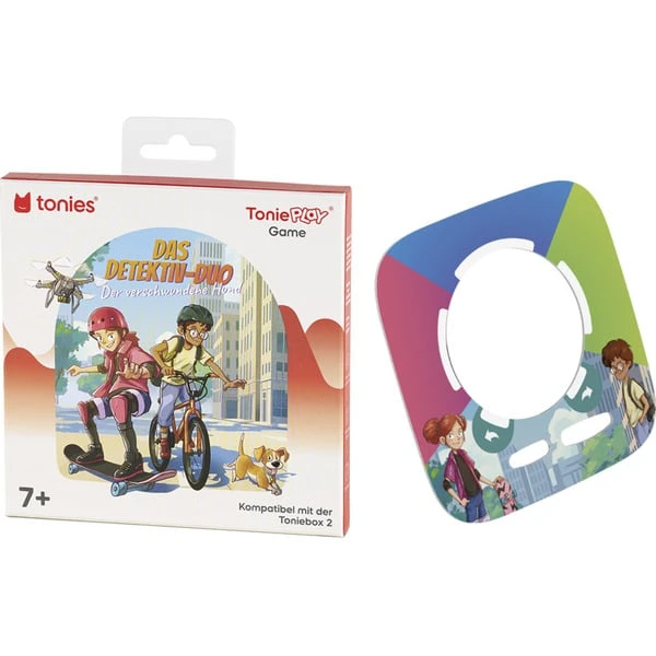 Tonies Tonieplay Game S - Das Detektiv Duo: Der Verschwundene Hund, Geschicklichkeitsspiel